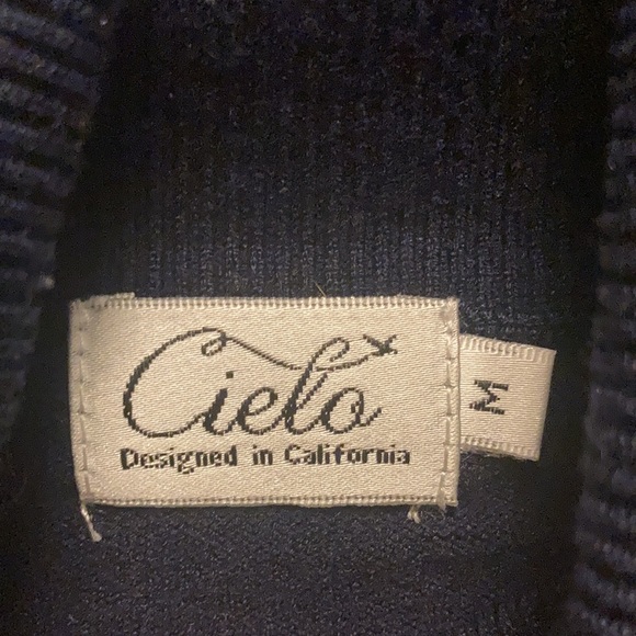 Navy turtleneck - Picture 2 of 3